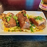 おBAR - 煮込みソーキ炙り