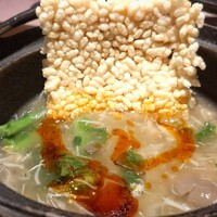 中国四川酒家 蔓山 - 本ズワイ蟹と菜の花の おこげ