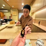 鮨菜 和喜智 - 穴子