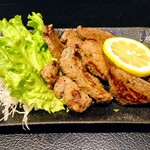 酒処みゆき - くびき牛カルビ・リブロース塩焼き　900円