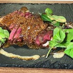 ビストロ食堂 ボナペティ - ハラミステーキ