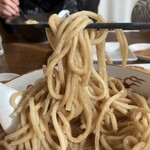 ラーメン いっこく - 全粒粉太麺