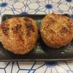 武蔵小山 神鶏 - 焼きおにぎり389円×2