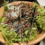 Jidori Washoku Private rooms Izakaya Torisai Hon Atsugi Ten - Hakone Soba Crispy Salad