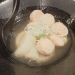 Jidori Washoku Private rooms Izakaya Torisai Hon Atsugi Ten - Fluffy Crab Tsukune