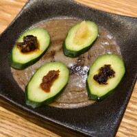 豊栄 - 胡瓜を４種類の醤で