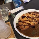カラオケ館 - 料理写真:カツカレー