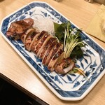 すみれ - つぼ抜きイカ丸焼き700円