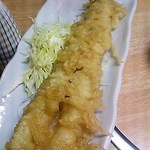  一本！あなご天250円！