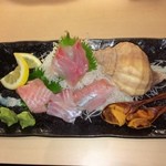烏賊 鮨ダイニング 鮮助 - お勧め刺身盛り！