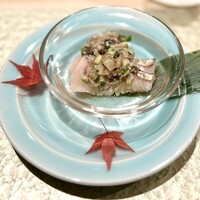 鮨 富かわ - 鰆の燻製