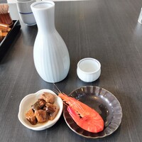 鰻 若松 - 若松　熱燗・突出し
