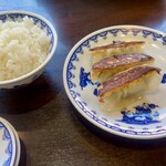 喜多方ラーメン とし食堂 - 餃子3個セット