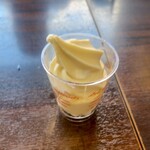 喜多方ラーメン とし食堂 - ソフトクリーム100円