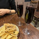 真夜中の太陽 - お通しと一杯目