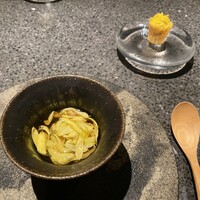 アニエルドール - 河豚　白菜　菊　柚子