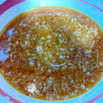 幸楽苑 - 真っ赤な塩スープ