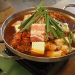 食堂・酒 たづ - ホルモン鍋 1人前