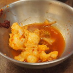 食堂・酒 たづ - ホルモン鍋 生てっちゃん＆マルチョウ