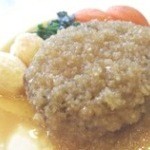 レストラン ラグー - 料理写真: シャリアピン風ハンバーグステーキ