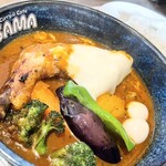 SAMA - 料理写真:パリパリチキンカリー チーズトッピ