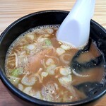 ゆたか屋 - つけ汁はクセになる味