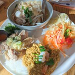 マンゴツリーカフェ - 選べるストリートフードプレート　4種¥1,600