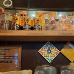 タケウチ - カウンター席から