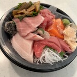 マルハチ - オーダー海鮮丼　1000円込