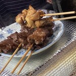松よし - 焼きたて牛ホルモン串焼き！