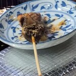 松よし - 焼きたてのセンマイ串焼き♡