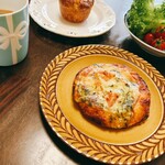 cocon3 - ジムの後、ジャンボンブランチとマロンパイ♡足らんかったけど