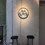 おむすび酒場 えのま - 商店街からビルの2階に上がります