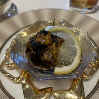 中国料理 礼華 四君子草 - 上海蟹の紹興酒漬け