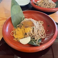 からすみ蕎麦 月と松 -  からすみ蕎麦 月と松 -