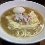 ヌードル＆スパイスカレー 今日の1番 - 味玉は店主からのサービス※感謝しかありません！