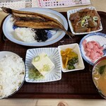 清光 - 日替わり定食750円（さんまの開き）