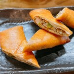 萬領 - とりの春巻②