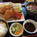 豊田屋 - ヒレカツ定食 ¥1,000