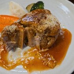 キッチン ブルー グローブ - タップリな酸味のあるオレンジソース