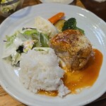 キッチン ブルー グローブ - ワンプレート