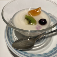 中国料理 四川 - 杏仁プリン