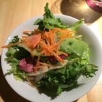 アイアール ステーキ ハウス - ランチセットのサラダ