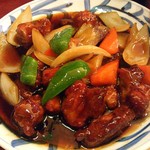 中華風家庭料理 ふーみん -  ふーみん(黒酢の酢豚)