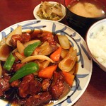 中華風家庭料理 ふーみん -  ふーみん(黒酢の酢豚)