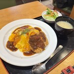 浅草うまいもん あづま - ヒレのっけオムライス