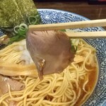 麺屋 銀星 海美風 - 「煮干し中華そば」チャーシュー