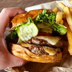 Teddy's Bigger Burgers - Double Burger $13.99
            Volcano Style +$3.49