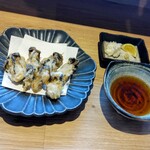 江戸そば マルノ - 小粒カキ天