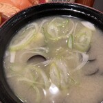 回転寿し トリトン - しじみ汁